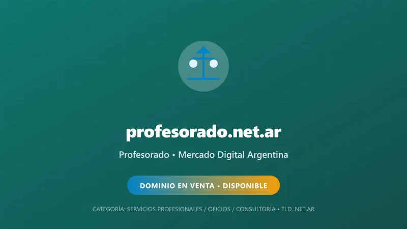 Identidad gráfica y activo digital para Profesorado en Argentina